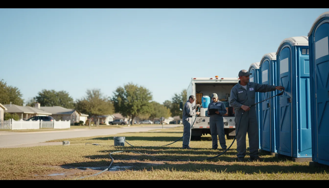 Long-Term Portable Toilet Rental in Clearfield, IA near me